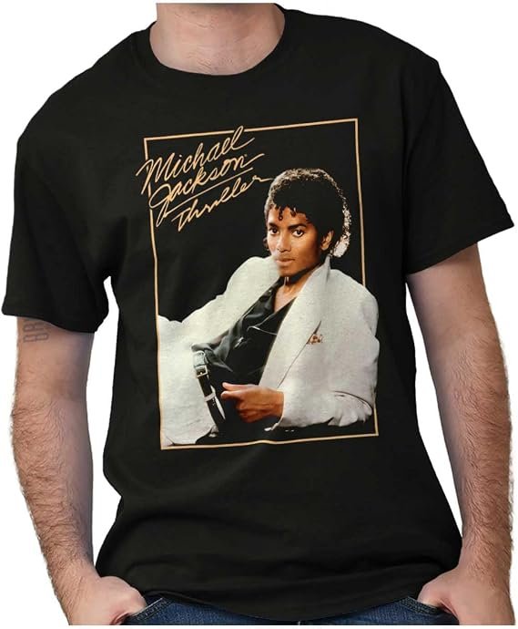 Michael Jackson 'Thriller' White Suit Album Cover T-Shirt